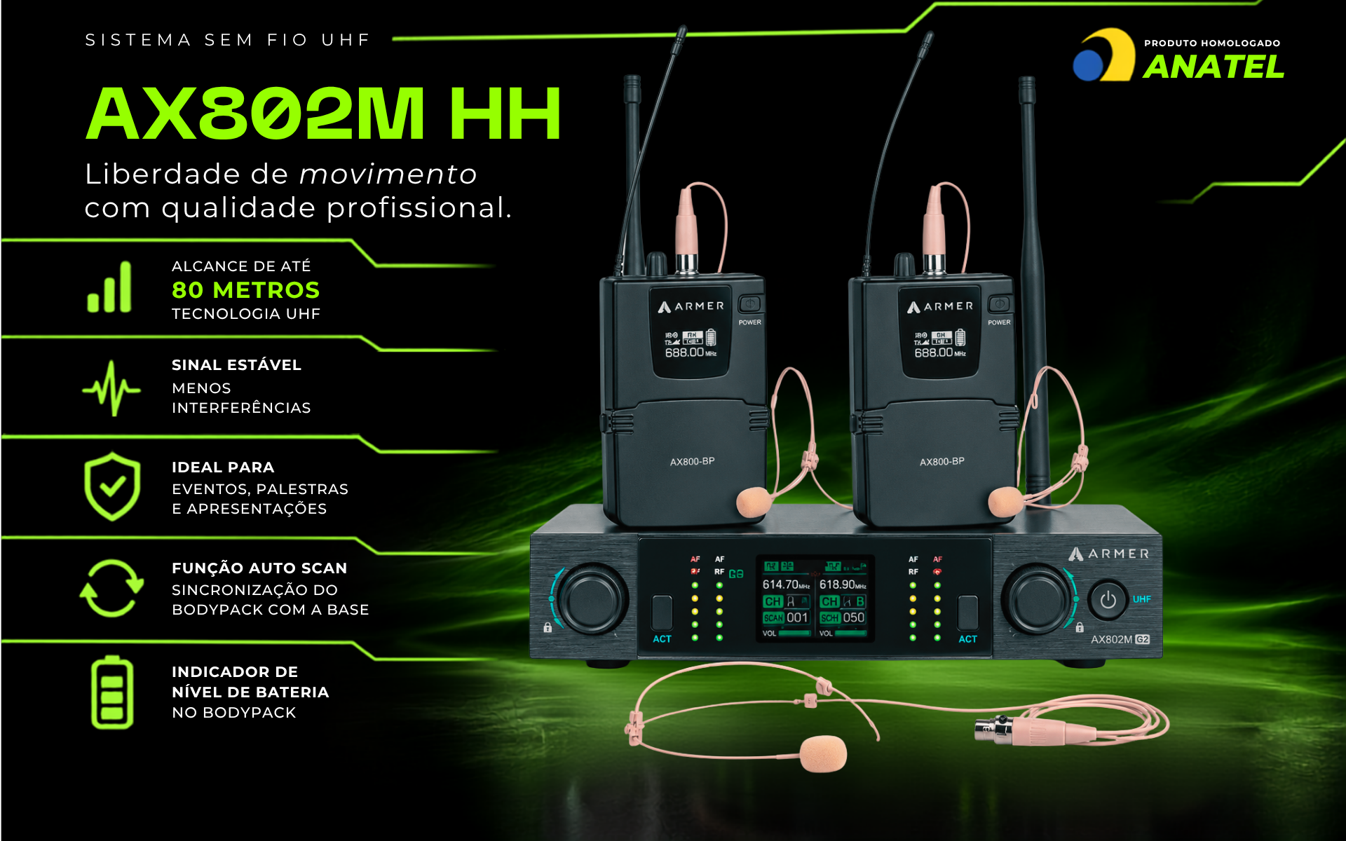 Microfone sem fio